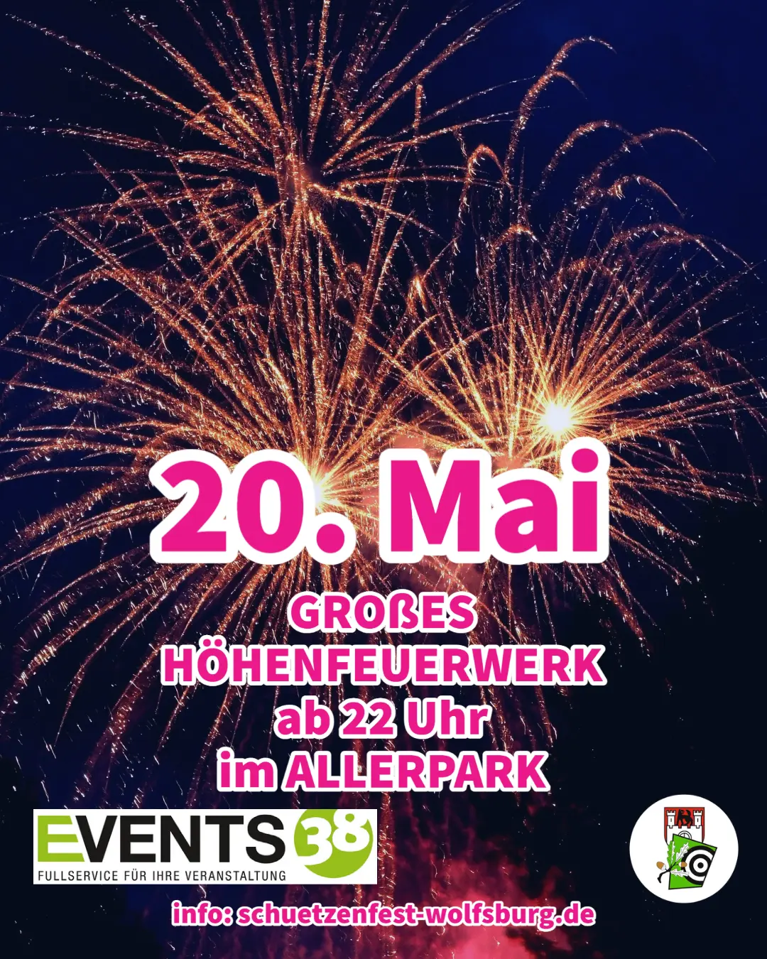 Höhenfeuerwerk 2023